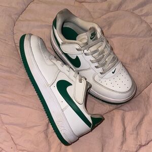 Kids Nike Force 1 Low Easyon White Malachite